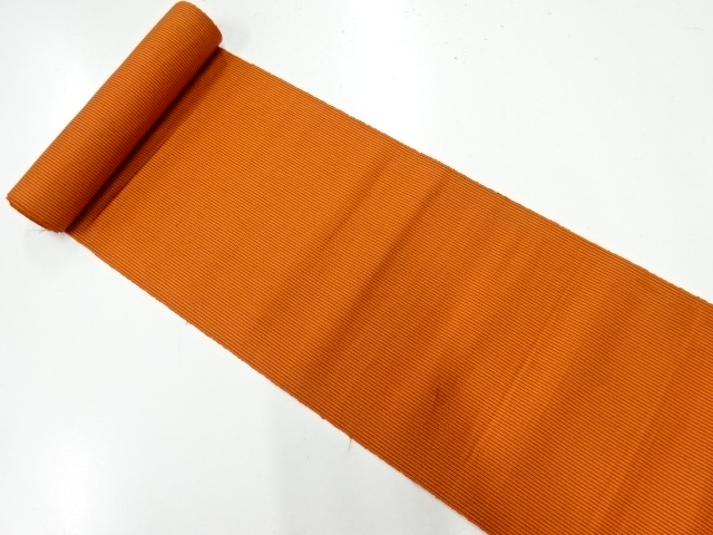 JAPANESE KIMONO / ANTIQUE BOLT FOR OBI / WOVEN STRIPE